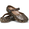 Crocs Classic Ballet, Ballet Slippers(Sepia/Leopard)