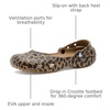 Crocs Classic Ballet, Ballet Slippers(Sepia/Leopard)