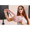 Crocs Classic Belt Waist Bag, Customizable Fanny Pack, Personalize with Jibbitz Charms, Black, One Size(Powder Pink)