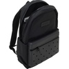 Crocs Nylon Backpack, Personalize with Jibbitz Charms, Black, One Size(Black)