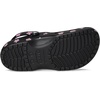 Crocs Unisex-Adult Classic Clog – Seasonal Graphic | Casual Shoes(Black/Flowers)