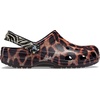 Crocs Unisex-Adult Classic Clog – Seasonal Graphic | Casual Shoes(Black/Multi Animal Remix)
