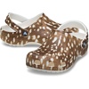 Crocs Unisex-Adult Classic Clog – Seasonal Graphic | Casual Shoes(Carob/Multi Deer)