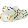 Crocs Unisex-Adult Classic Clog – Seasonal Graphic | Casual Shoes(Multi/Green Tie Dye)