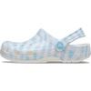 Crocs Unisex-Adult Classic Clog – Seasonal Graphic | Casual Shoes(White/Blue 1)