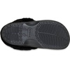 Crocs Unisex-Adult Classic Unfurgettable Lined Clogs, Fuzzy Slippers(Black Vegan Suede)