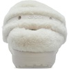 Crocs Unisex-Adult Classic Unfurgettable Lined Clogs, Fuzzy Slippers(Cocoa Crème Suede)