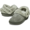 Crocs Unisex-Adult Classic Unfurgettable Lined Clogs, Fuzzy Slippers(Galactic Grey Suede)