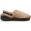 Crocs Unisex-Adult Classic Unfurgettable Lined Clogs, Fuzzy Slippers(Milk Chocolate)
