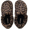 Crocs Unisex-Adult Classic Unfurgettable Lined Clogs, Fuzzy Slippers(Sepia/Leopard)