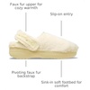 Crocs Unisex-Adult Classic Unfurgettable Lined Clogs, Fuzzy Slippers(Vanilla)