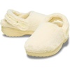 Crocs Unisex-Adult Classic Unfurgettable Lined Clogs, Fuzzy Slippers(Vanilla)