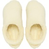 Crocs Unisex-Adult Classic Unfurgettable Lined Clogs, Fuzzy Slippers(Vanilla)