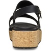 Crocs Women’s Brooklyn Cork Low Wedge(Black/Black)