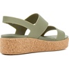 Crocs Women’s Brooklyn Cork Low Wedge(Cargo)