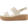 Crocs Women’s Brooklyn Cork Low Wedge(Frappe)