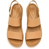 Crocs Women’s Brooklyn Cork Low Wedge(Umber)