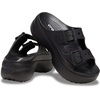 Crocs Women’s Classic Saturday Platform Sandals(Black)