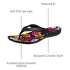 Crocs Women’s Kadee II Flip Flops(Tropical Black)