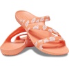 Crocs Women’s Kadee II Sandals | Casual Sandals(Papaya/Multi)