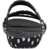 Crocs Women’s Kadee II Sandals | Casual Sandals(Polka Dot/Black)