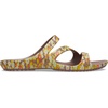 Crocs Women’s Kadee II Sandals | Casual Sandals(Retro Floral/Truffle)