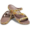 Crocs Women’s Kadee II Sandals | Casual Sandals(Retro Floral/Truffle)