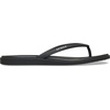 Crocs Women’s Miami Round Toe Flip Flops | Flexible Straps | 360 Degree Comfort | Croslite Foam Footbed(Black Matte)