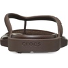 Crocs Women’s Miami Round Toe Flip Flops | Flexible Straps | 360 Degree Comfort | Croslite Foam Footbed(Coffee Matte)