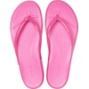 Crocs Women’s Miami Round Toe Flip Flops | Flexible Straps | 360 Degree Comfort | Croslite Foam Footbed(Pink Lemonade Jelly)