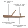 Crocs Women’s Miami Two-Strap Sandals(Milk Chocolate)