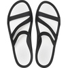 Crocs Women’s Swiftwater Sandals(Black/White)