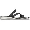 Crocs Women’s Swiftwater Sandals(Black/White)