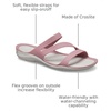 Crocs Women’s Swiftwater Sandals(Cassis/Pearl White)