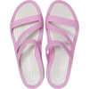 Crocs Women’s Swiftwater Sandals(Violet Pearl White)