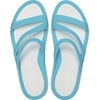 Crocs Women’s Swiftwater Sandals(White/Digital Aqua)