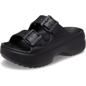 Crocs Women’s Classic Saturday Platform Sandals(Black)
