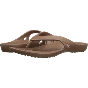 Crocs Women’s Kadee II Flip Flops(Bronze)