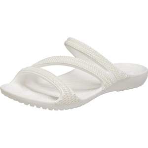 Crocs Women’s Kadee II Sandals | Casual Sandals(Diamante White)