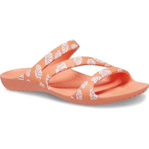 Crocs Women’s Kadee II Sandals | Casual Sandals(Papaya/Multi)