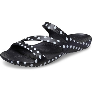 Crocs Women’s Kadee II Sandals | Casual Sandals(Polka Dot/Black)