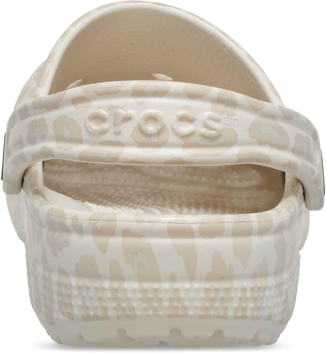 image:imageCrocs UnisexAdult Classic Clog Seasonal GraphicAlmond TintLeopard