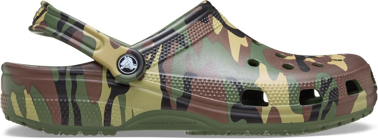 image:imageCrocs UnisexAdult Classic Clog Seasonal GraphicArmy Green Camo