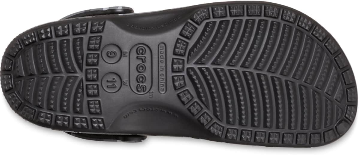 image:imageCrocs UnisexAdult Classic Clog Seasonal GraphicBlackSlate Grey