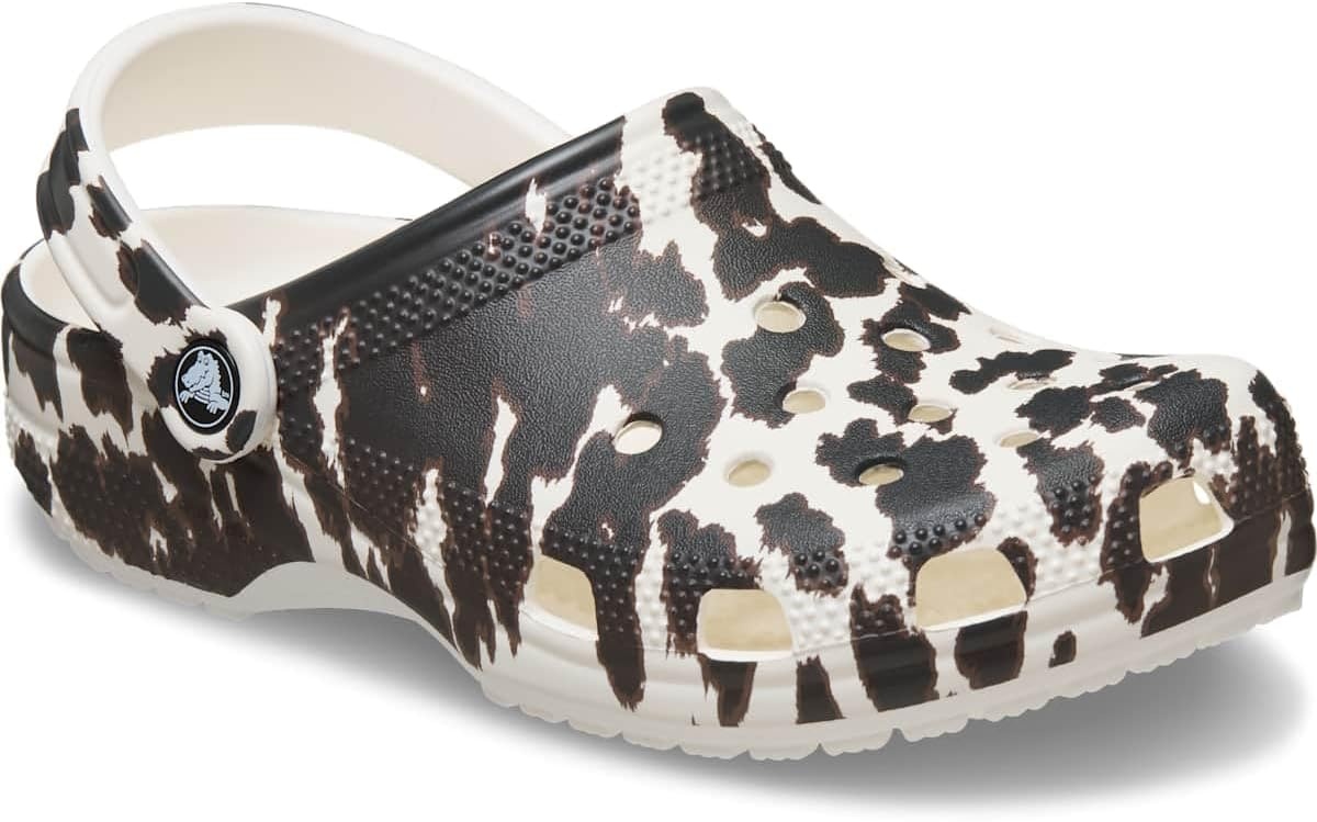image:imageCrocs UnisexAdult Classic Clog Seasonal GraphicChalkMulti Animal