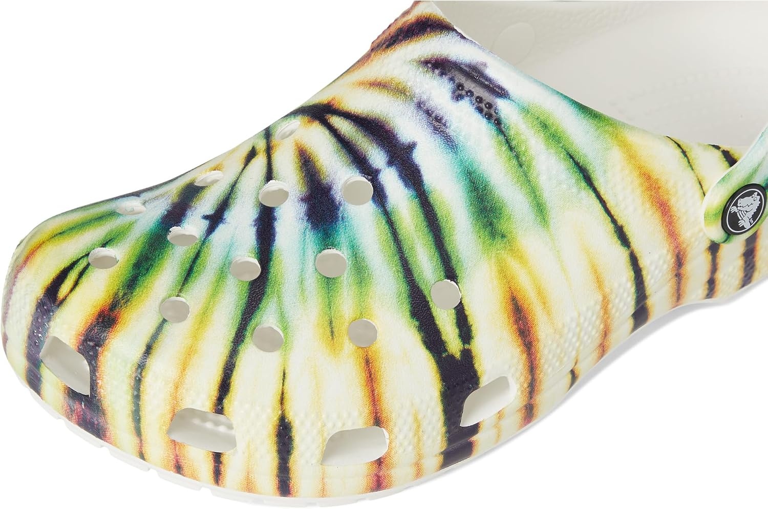 image:imageCrocs UnisexAdult Classic Clog Seasonal GraphicMultiGreen Tie Dye