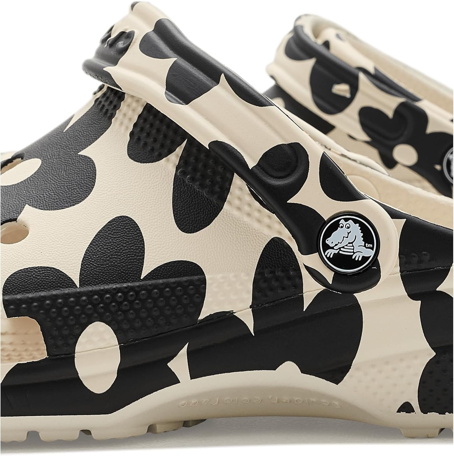image:imageCrocs UnisexAdult Classic Clog Seasonal GraphicSummit WhiteMulti Petals