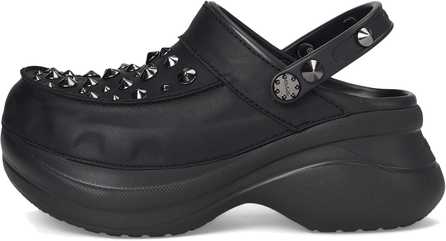 image:imageCrocs Womens Classic Bae ClogsBlack Studded