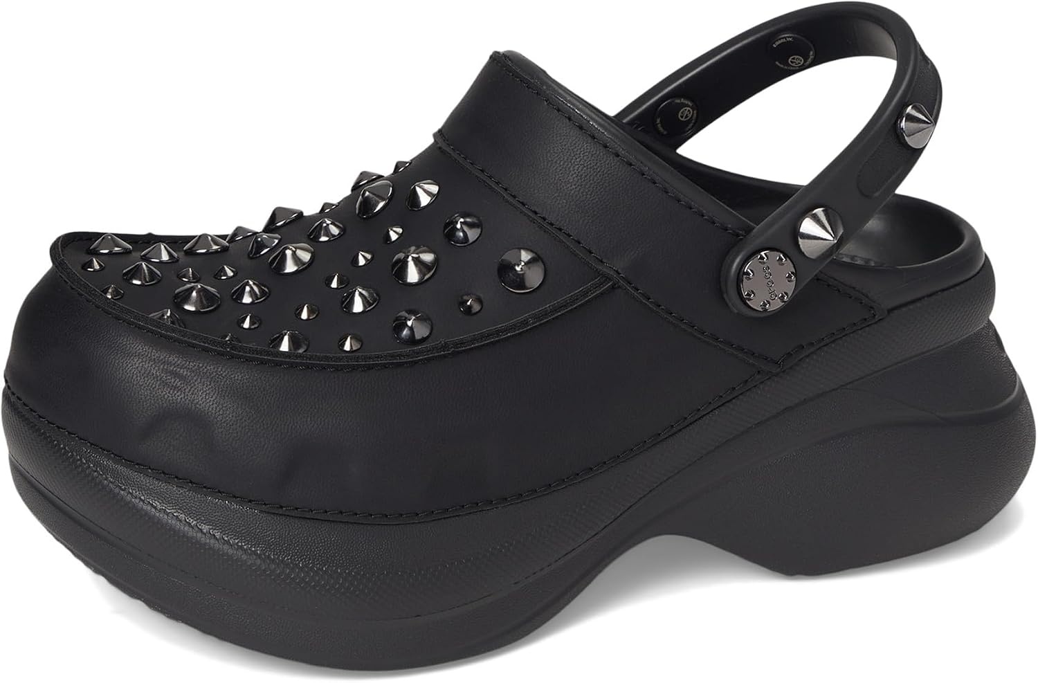 image:imageCrocs Womens Classic Bae ClogsBlack Studded