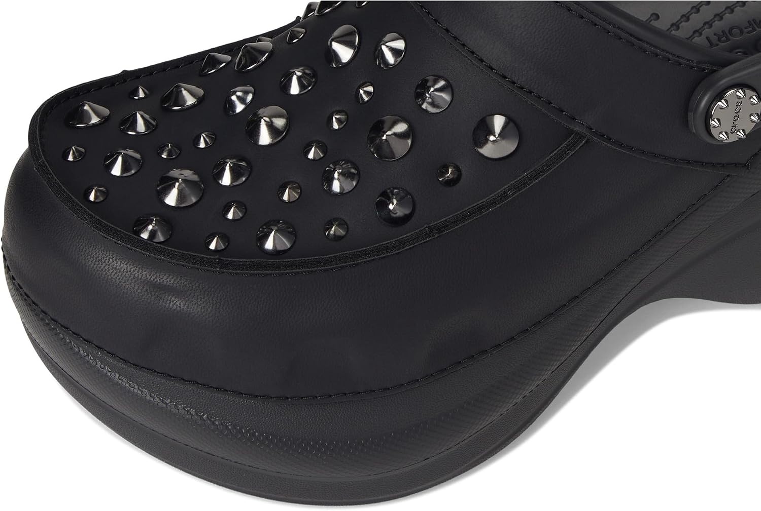 image:imageCrocs Womens Classic Bae ClogsBlack Studded